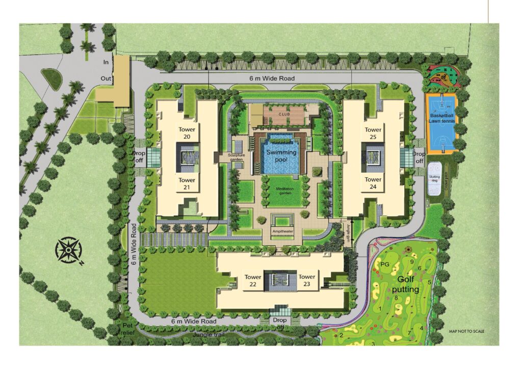 BPTP Terra Sector 37 D Gurgaon master plan